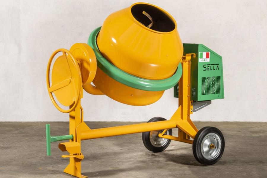 Traditional cement mixers
