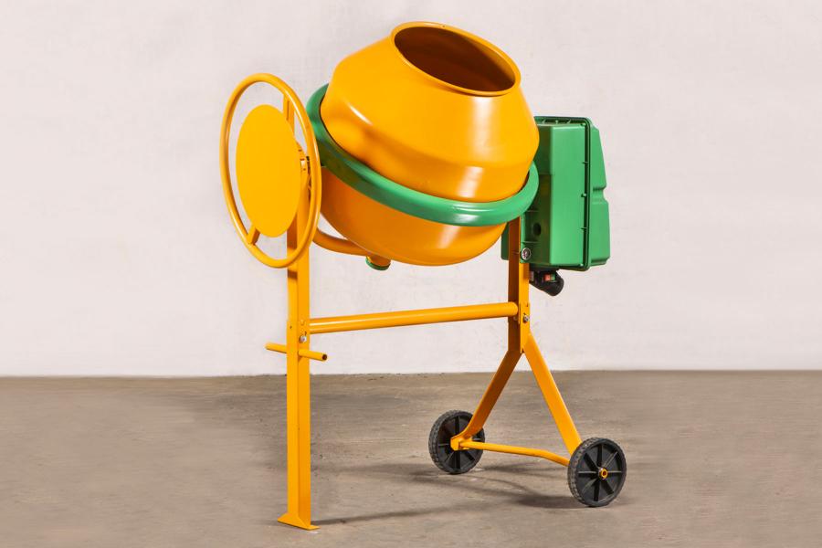 Portable cement mixers