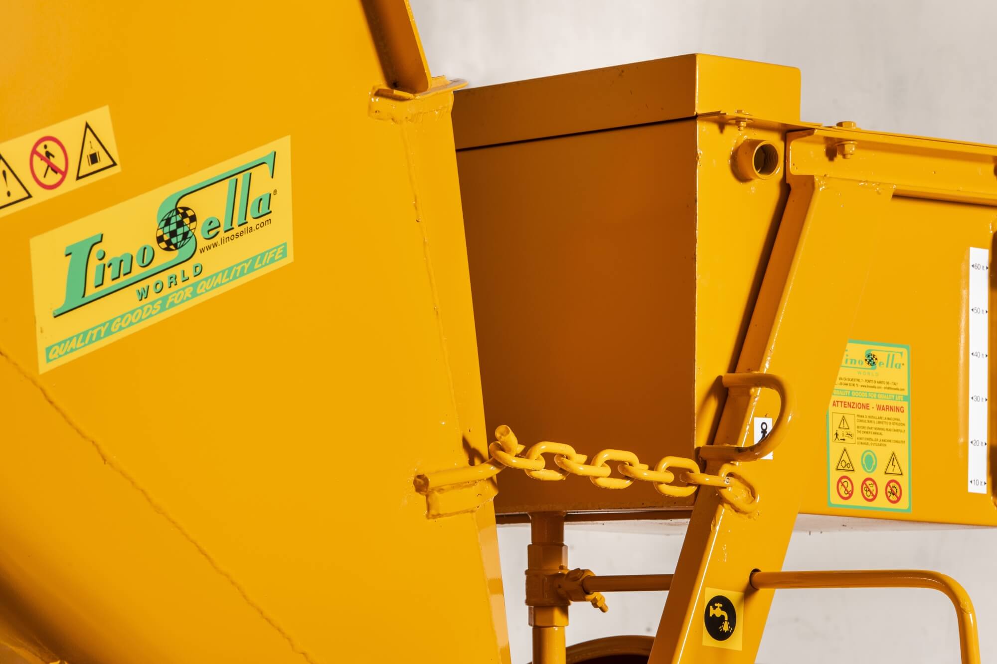 La cadena reforzada garantiza la máxima seguridad Modelo Skipper S 360